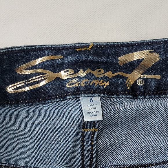 Seven7 Limited Edition Grace High Rise Flare Bootcut Jeans Size 6 - Picture 15 of 16